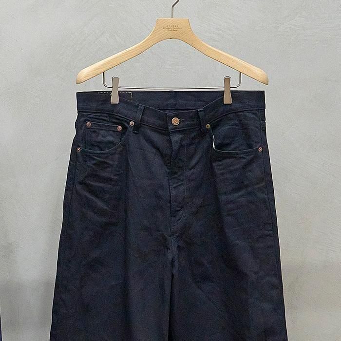 Unused UW1158 size 2ワイドデニムwide denim UNUSED / UW1158 13OZ WIDE DENIM PANTS (INDIGO) | AfterSchool