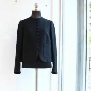 Mame Kurogouchi マメ クロゴウチ Wool Melton Short Cort MM25FW-CO053