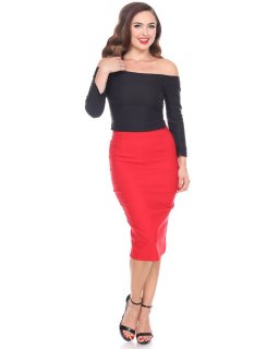  High Time Skirt Red