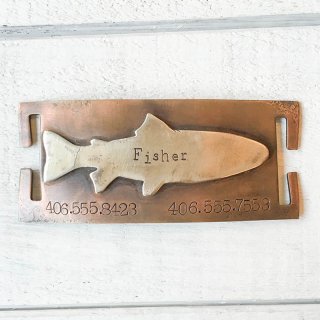 Fisher Pet Collar Tag (フィッシャー・ペットカラータグ)