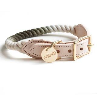 Olive Ombre Rope Cat & Dog Collar (꡼֥֡졦סå & ɥå顼)