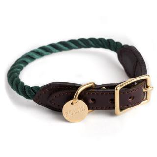 Hunter Green Rope Cat & Dog Collar (ϥ󥿡꡼󡦥סå & ɥå顼)