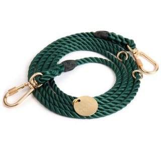 Hunter Green Rope Dog Leash, Adjustable (ϥ󥿡꡼󡦥סɥå꡼, 㥹֥)