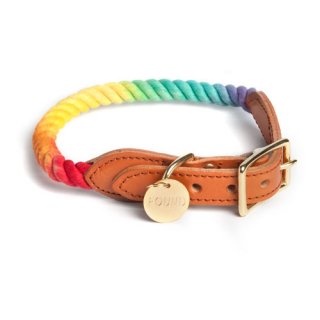 <img class='new_mark_img1' src='https://img.shop-pro.jp/img/new/icons63.gif' style='border:none;display:inline;margin:0px;padding:0px;width:auto;' />Prismatic Rope Cat & Dog Collar (ץꥺޥƥåסå & ɥå顼)