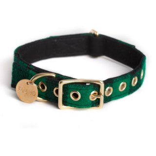 <img class='new_mark_img1' src='https://img.shop-pro.jp/img/new/icons63.gif' style='border:none;display:inline;margin:0px;padding:0px;width:auto;' />Green Buffalo Plaid Dog Collar (꡼󡦥Хåեץåɡɥå顼)