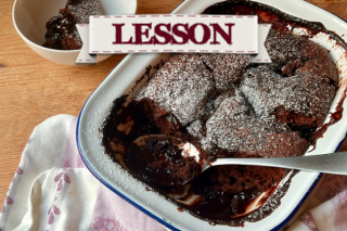 å1216ʲС10:00-12:00 Self saucing chocolate pudding