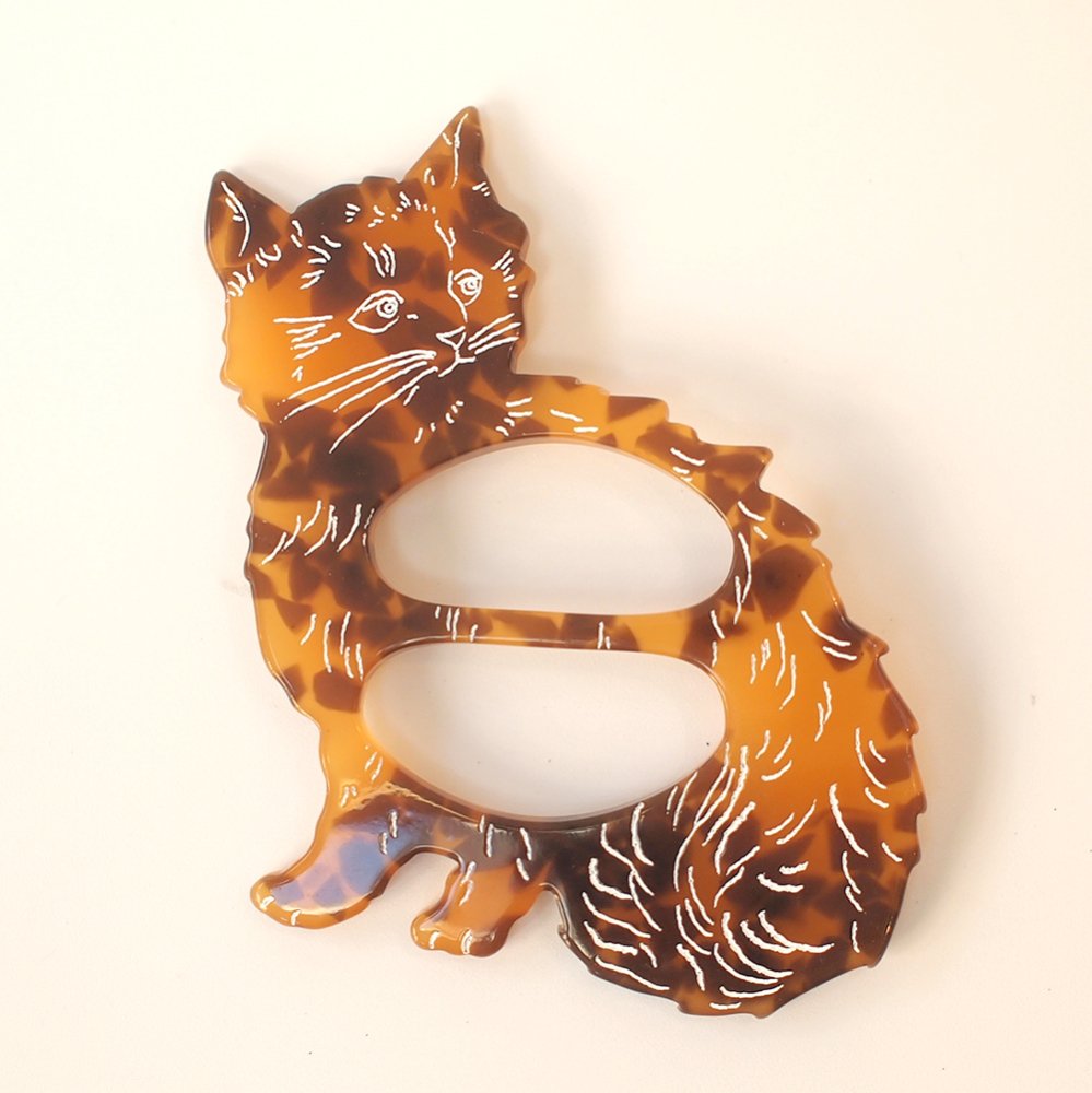 スカーフリング　猫 - SAKURAYAMA OnlineShop