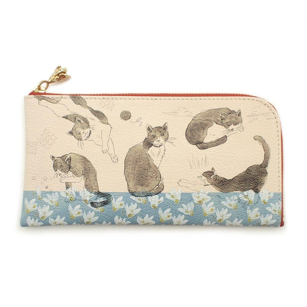 LF財布 (L) くろまめ猫 長財布 - SAKURAYAMA OnlineShop
