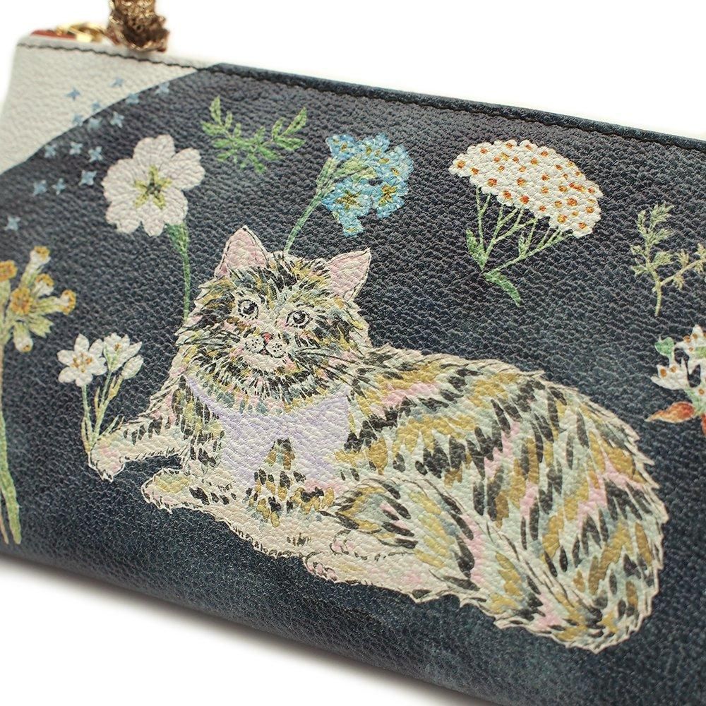 SAKURAYAMA / LF財布 (L) 花輪ねこ 長財布 SAKURAYAMA LF財布(L) 花輪ねこ 長財布 - c a b i n e t