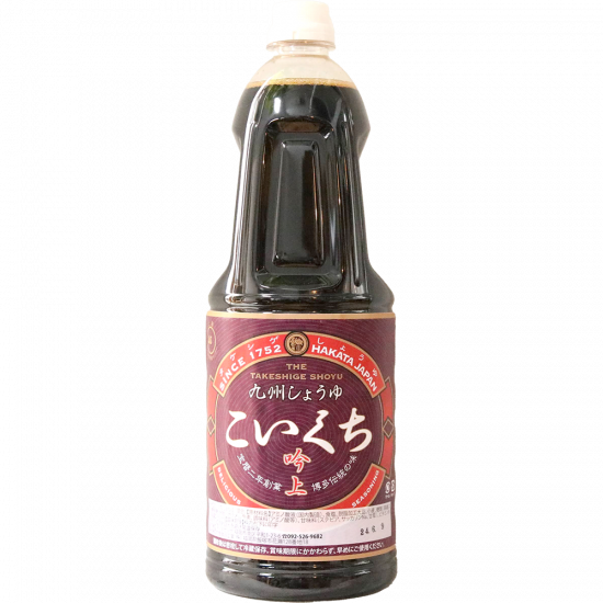 濃口】九州しょうゆ「吟上」 - 福岡の醤油ならタケシゲ醤油