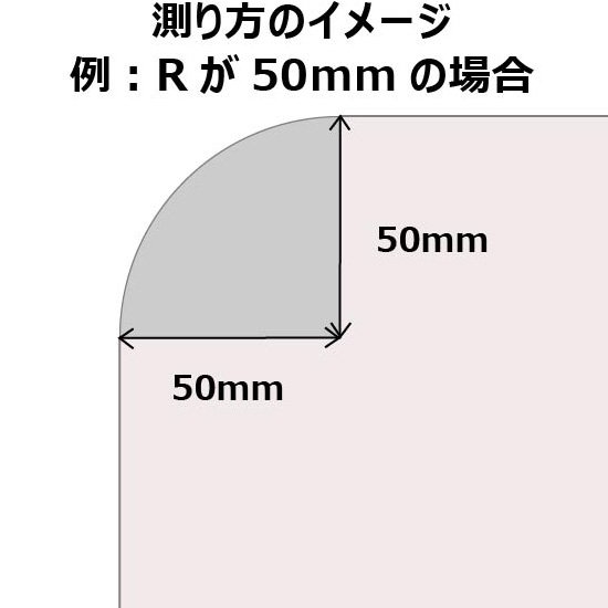 R加工 R加工 1箇所につき 半径301mm ～ 500mm以下 材料 板寸法600 x