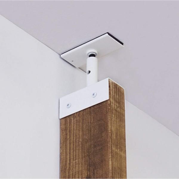 LABRICO 2x4材アジャスター ブロンズ・アイアン&amp; 1x4材アイアン アジャスター LABRICO ラブリコ アイアン DIY パーツ 2×4材用 棚