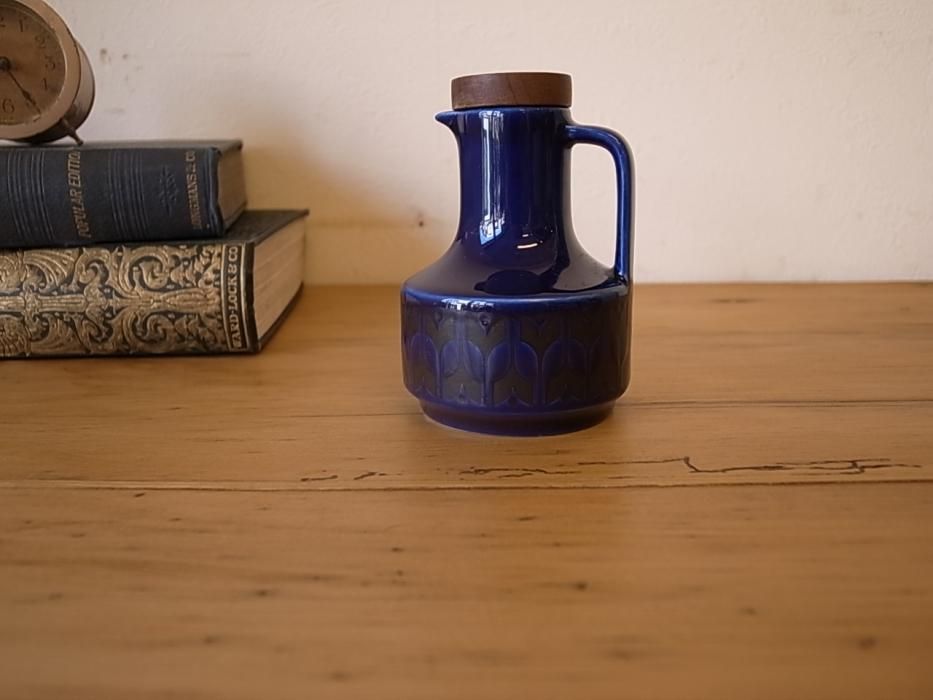 Hornsea (ホーンジー） heirloom ミッドナイトブルー ビネガーポット