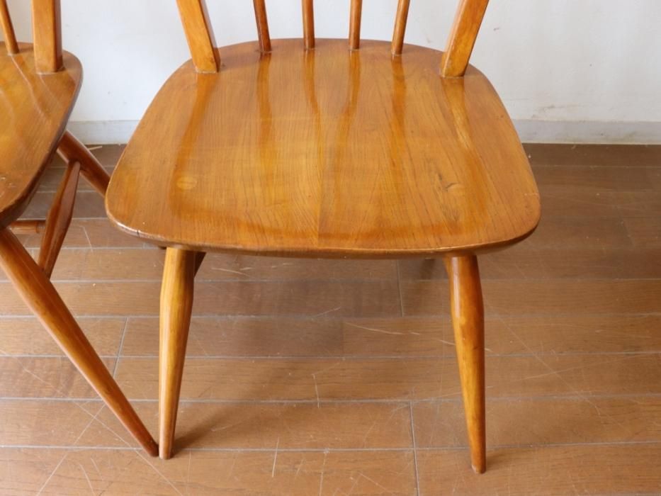 アーコールチェア（フープバック）～【パインフラット