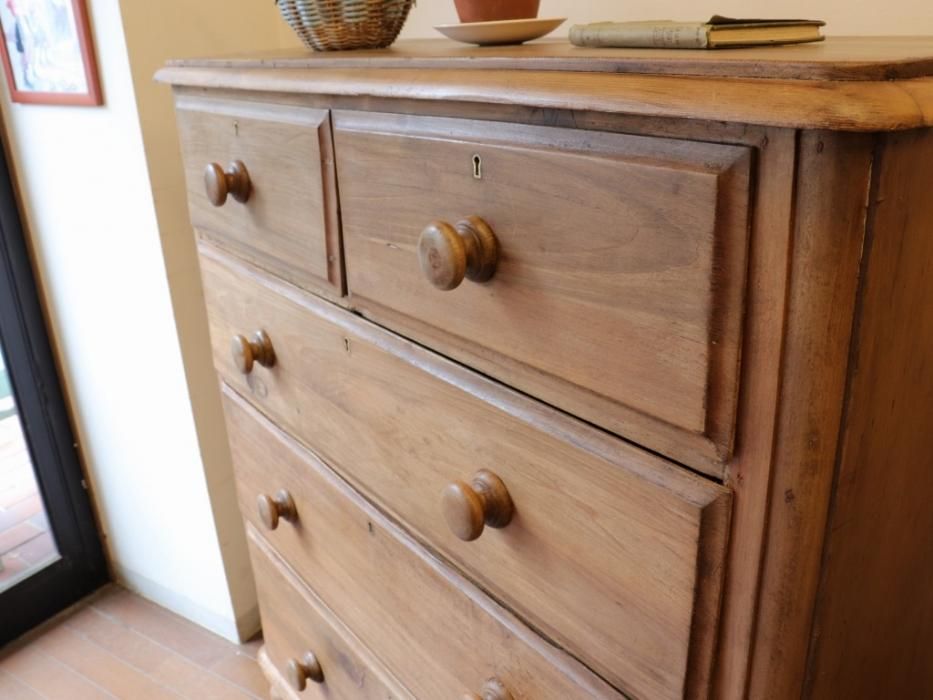 アンティーク ビクトリアンチェスト（4段）～【パインフラット