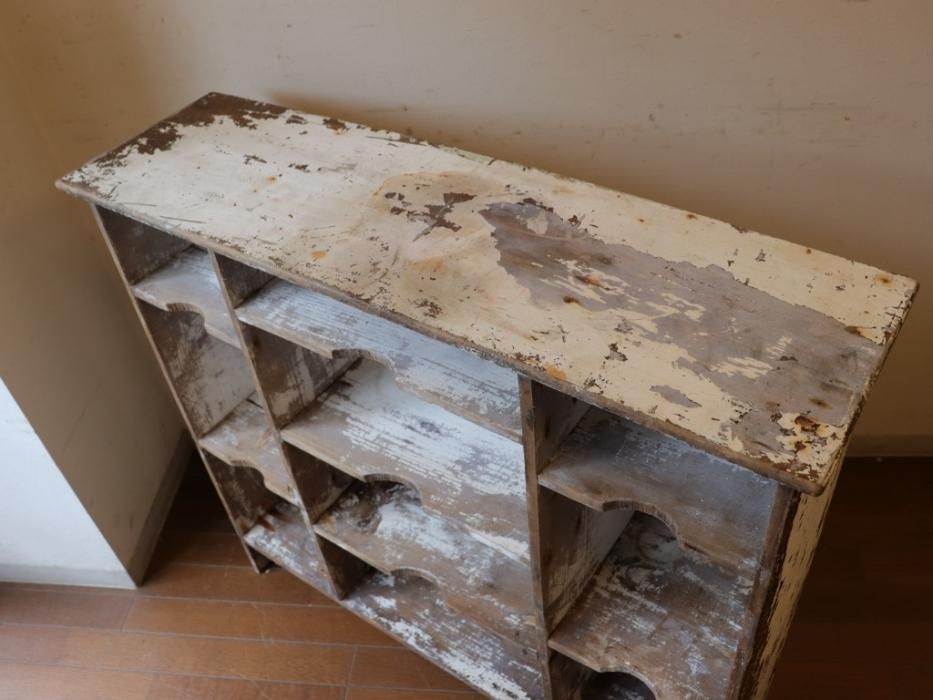 アンティーク シャビーなシェルフ～【パインフラットアンティーク】