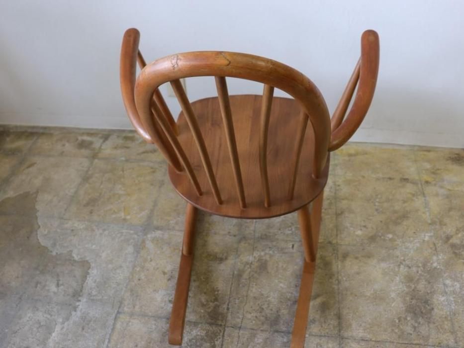 アーコール社製　クェーカーチェア　アンティーク　ビンテージ　60s 北欧スタイルのヴィンテージチェア、アーコール クエーカー