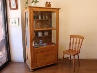 さくぱる　オールドパインキャビネットとキャニスター2個セット さくぱる様専用 オールドパインキャビネットとキャニスター2個セット