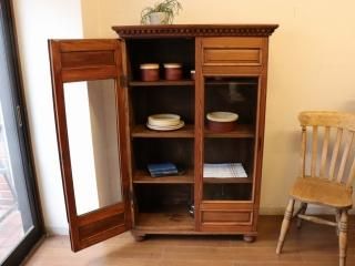 アンティークパイン家具 キャビネット - 【パインフラット アンティークパイン家具 キャビネット - 【パインフラット
