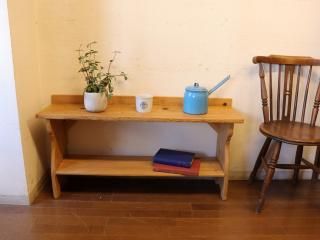 アンティークパイン家具、シェルフ ブックケース - 【パイン アンティークパイン家具、シェルフ ブックケース - 【パイン