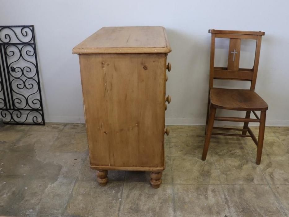 パイン材　インテリア　antique アンティークパイン W100キャビネット~【パインフラット