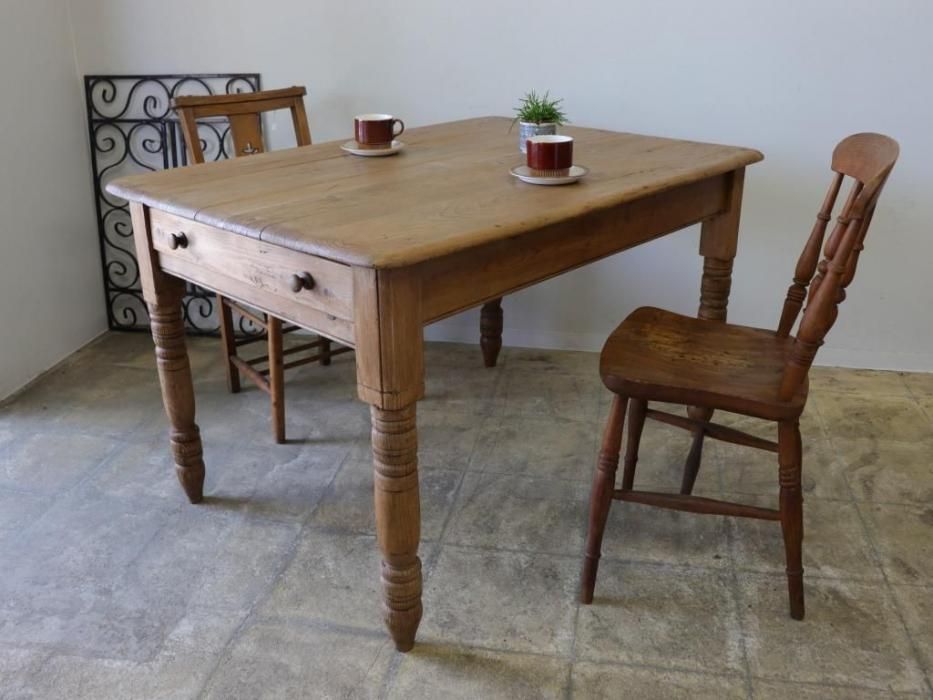 イギリスヴィンテージ VINTAGE Old Pine table オールドパイン