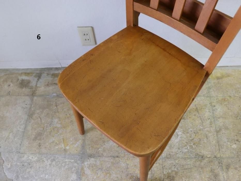 ビンテージ チャーチチェア（その2）～【パインフラットアンティーク】