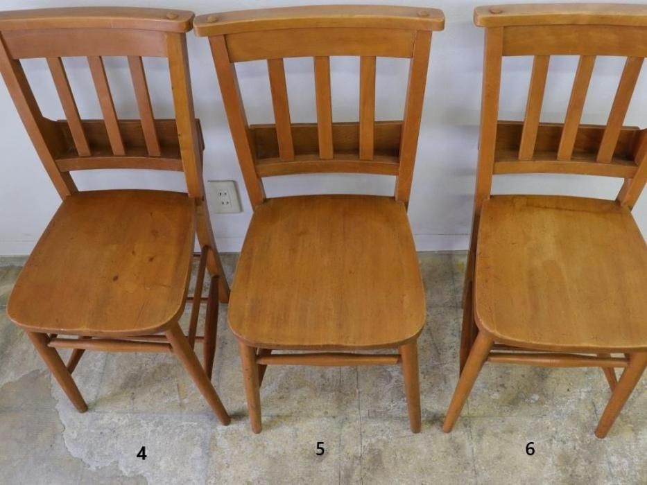 ビンテージ チャーチチェア（その2）～【パインフラットアンティーク】