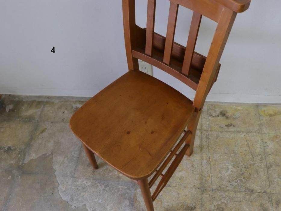 ビンテージ チャーチチェア（その2）～【パインフラットアンティーク】