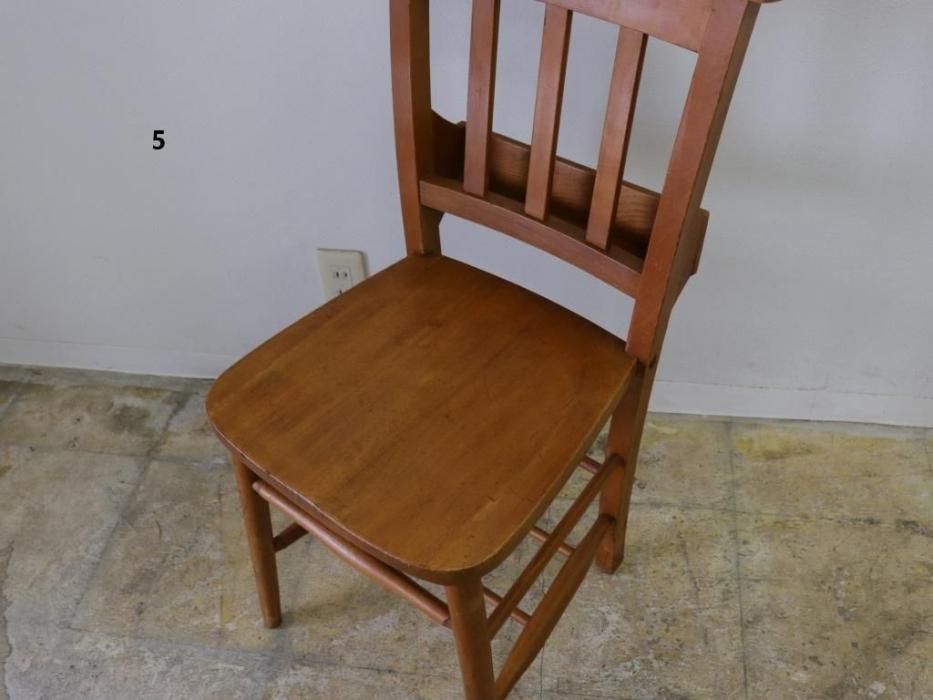 ビンテージ チャーチチェア（その2）～【パインフラットアンティーク】