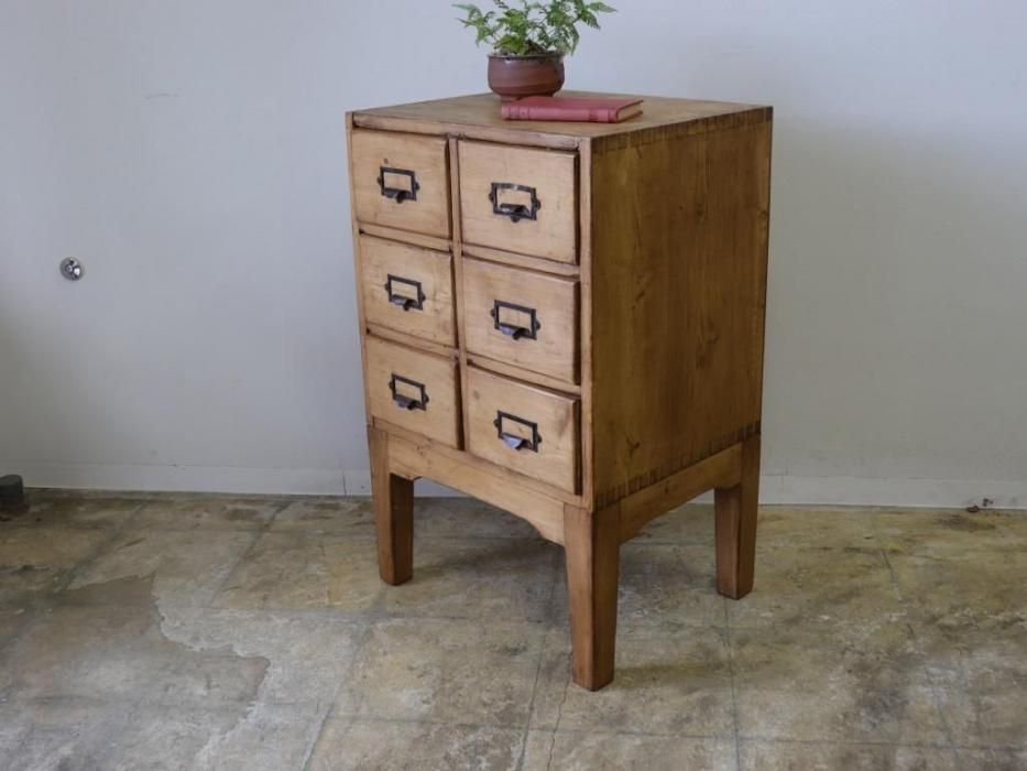 アンティークパイン 6drチェスト～【パインフラットアンティーク】