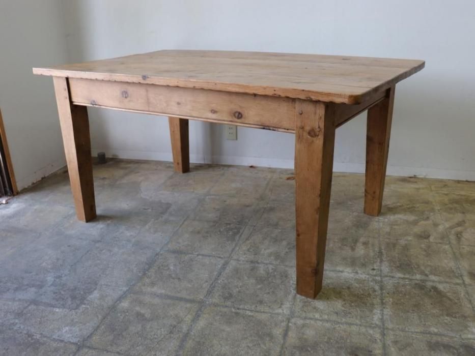 Sale ダメージ加工　アンティークパイン　ヴィンテージ テーブル Sale ダメージ加工 アンティークパイン ヴィンテージ テーブル Sale