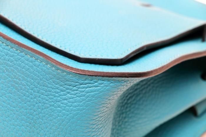 HERMES エルメス ジプシエール31 R刻印 ショルダーバッグ トリヨンクレマンス ターコイズ 065830CK ホーネット