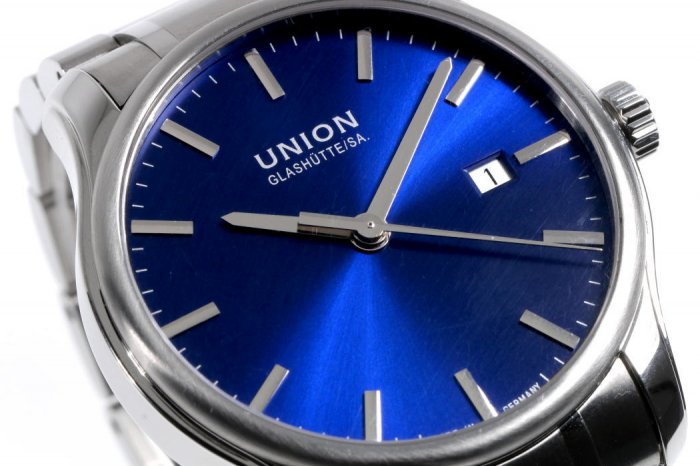 UNION GLASHUTTE ユニオングラスヒュッテ Viro ヴィロ デイト オートマチック D001.407A SS メンズ - ホーネット