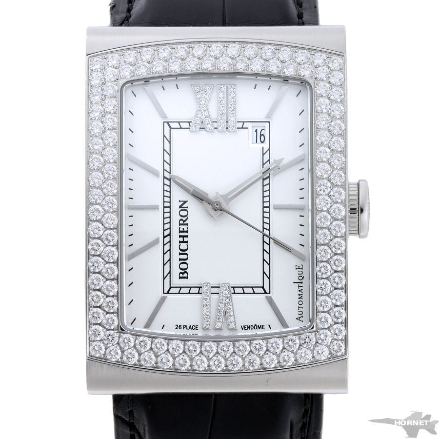 ブシュロン  リフレ XL ダイヤベゼル 腕時計