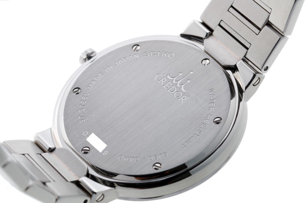 【117932】SEIKO セイコー  GCAT992/8J80-0AJ0 クレドール ノード  グレーダイヤル PG/SS クオーツ 当店オリジナルボックス 腕時計 時計 WATCH メンズ 男性 男 紳士