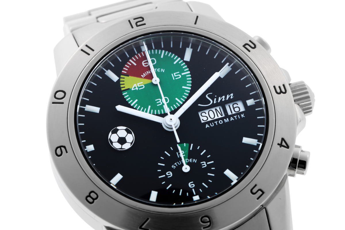 ジン SINN クロノグラフ 103 サッカー FIFAワールドカップ 2006年 メンズ 腕時計 デイデイト 自動巻き Chronograph VLP 90193485