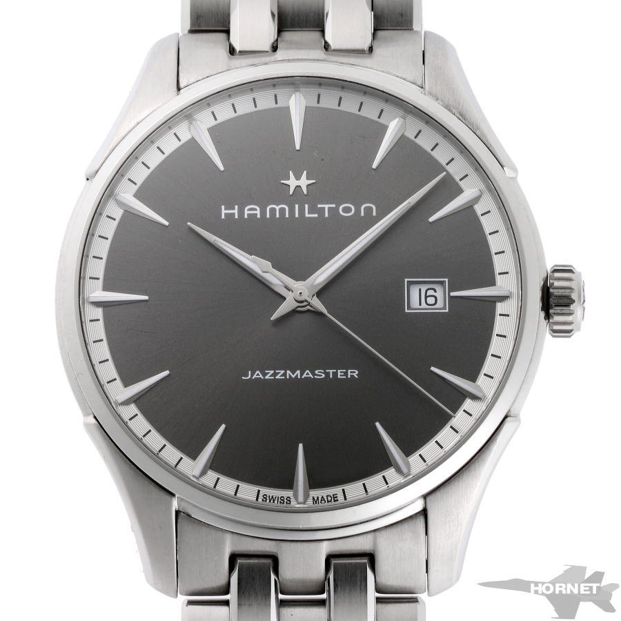 HAMILTON H324510 ジャズマスター 腕時計 SS SS メンズ