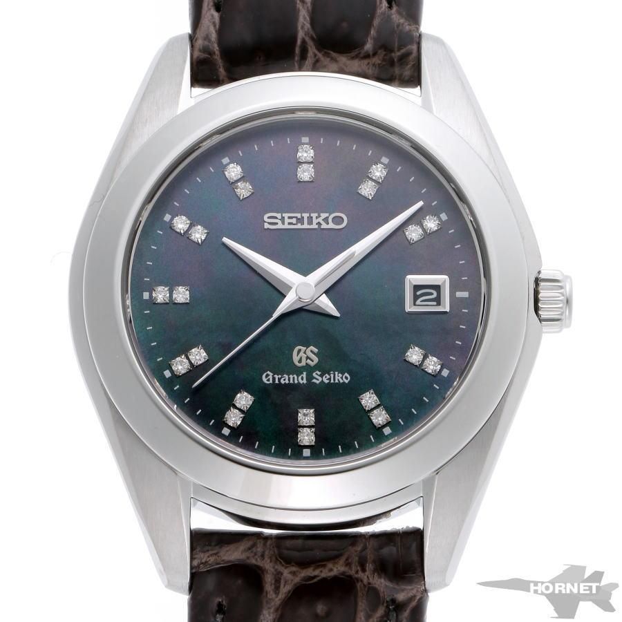 擦り傷が多い小さい打痕針セイコー SEIKO 4J52-0A20/STGF022 グランドセイコー デイト クォーツ レディース 箱・保証書付き_761736