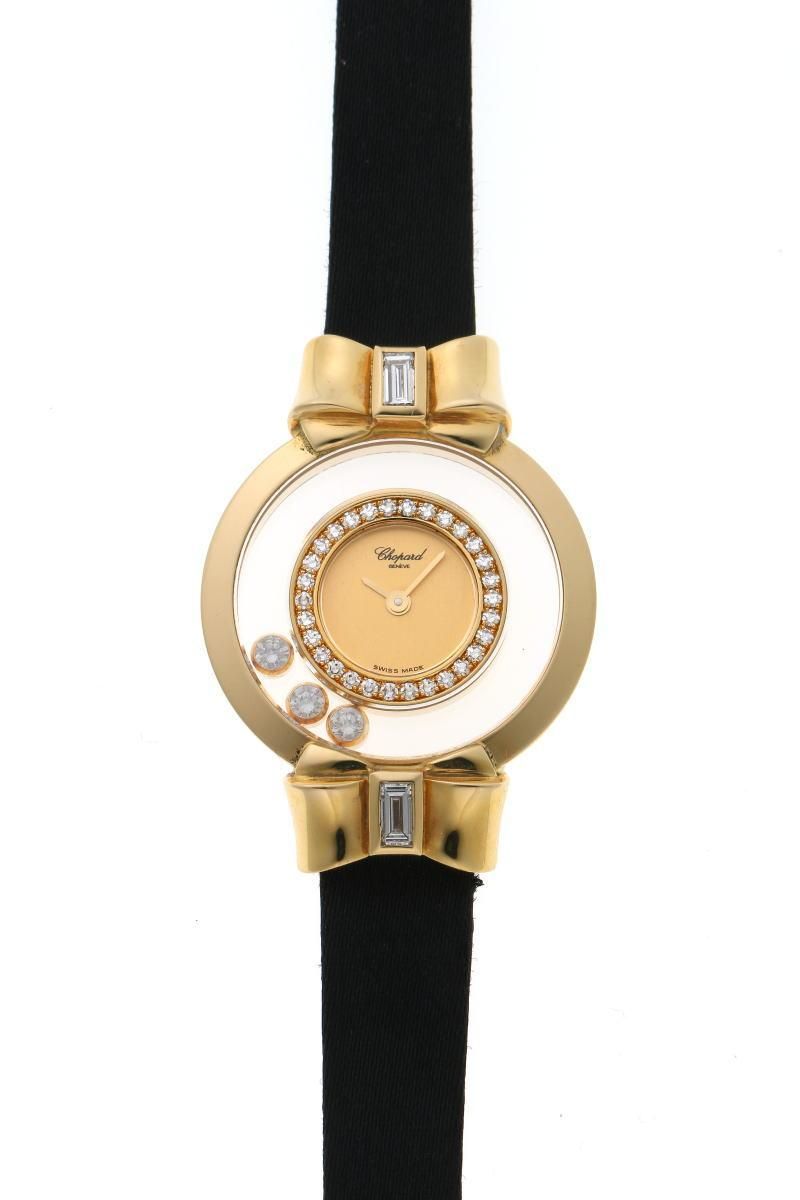 ハッピーダイヤモンド Chopard ショパール リボン ウォッチ