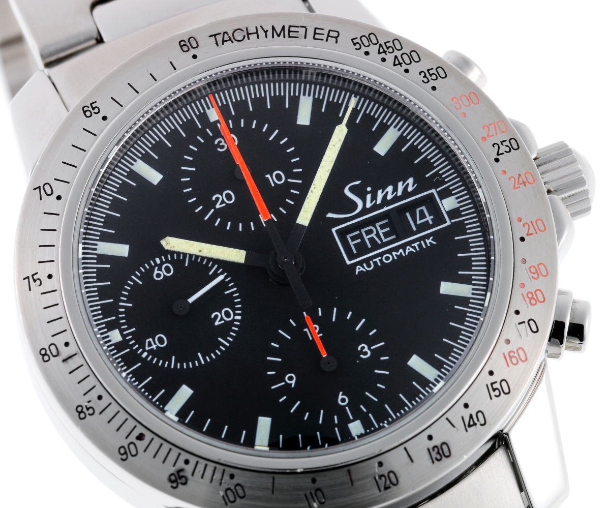 SINN ジン アウトバーン クロノグラフ オートマチック 303.AUTOBAHN SS メンズ - ホーネット