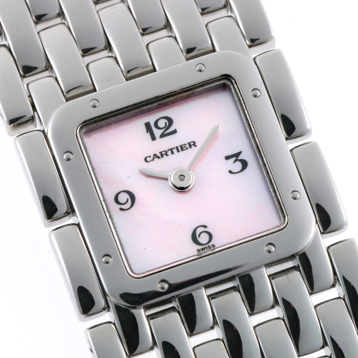 Cartier ruban カルティエ リュバン パールシェル - 腕時計(アナログ)