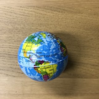 地球儀ボール