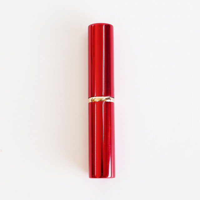 携帯用チークブラシ赤YK14|熊野筆化粧筆通販お化粧筆の館