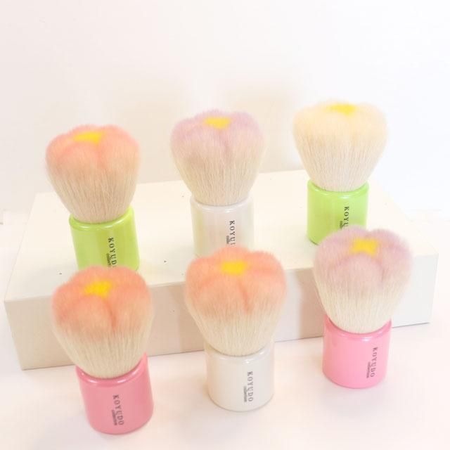 熊野筆花型洗顔ブラシ