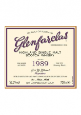 Glenfarclas 1989