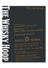 Glen Moray 2007 #5456 60.4%