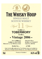 Tobermory 2006 #900152 64.3%