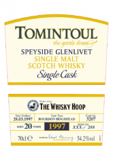 Tomintoul 1997 #3207 54.2%