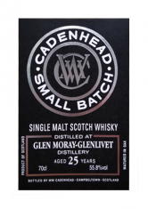 Glen Moray 1991 25yrs 55.8%